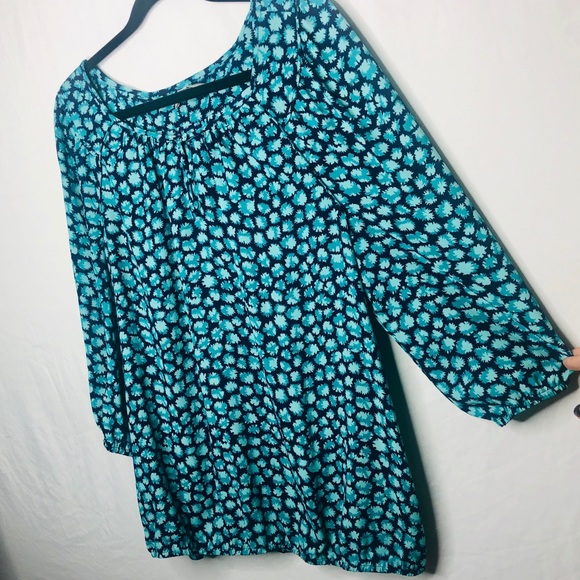Ann Taylor LOFT Floral Loose Blouse XL - Picture 1 of 4